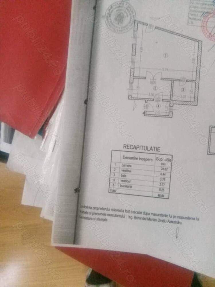 De vanzare Garsoniera Studio 1 camera Cismigiu Pod Hasdeu CURTE propie - Poză 6