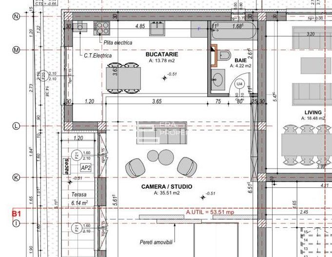 Spațiu comercial 53.54 mp, 2 parcări, Doamna Stanca - Schiță 7