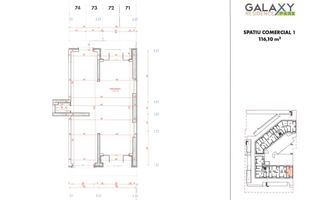 Spatiu comercial nou de inchiriat, vad comercial, Bd. Metalurgiei,Lidl - Poză 6