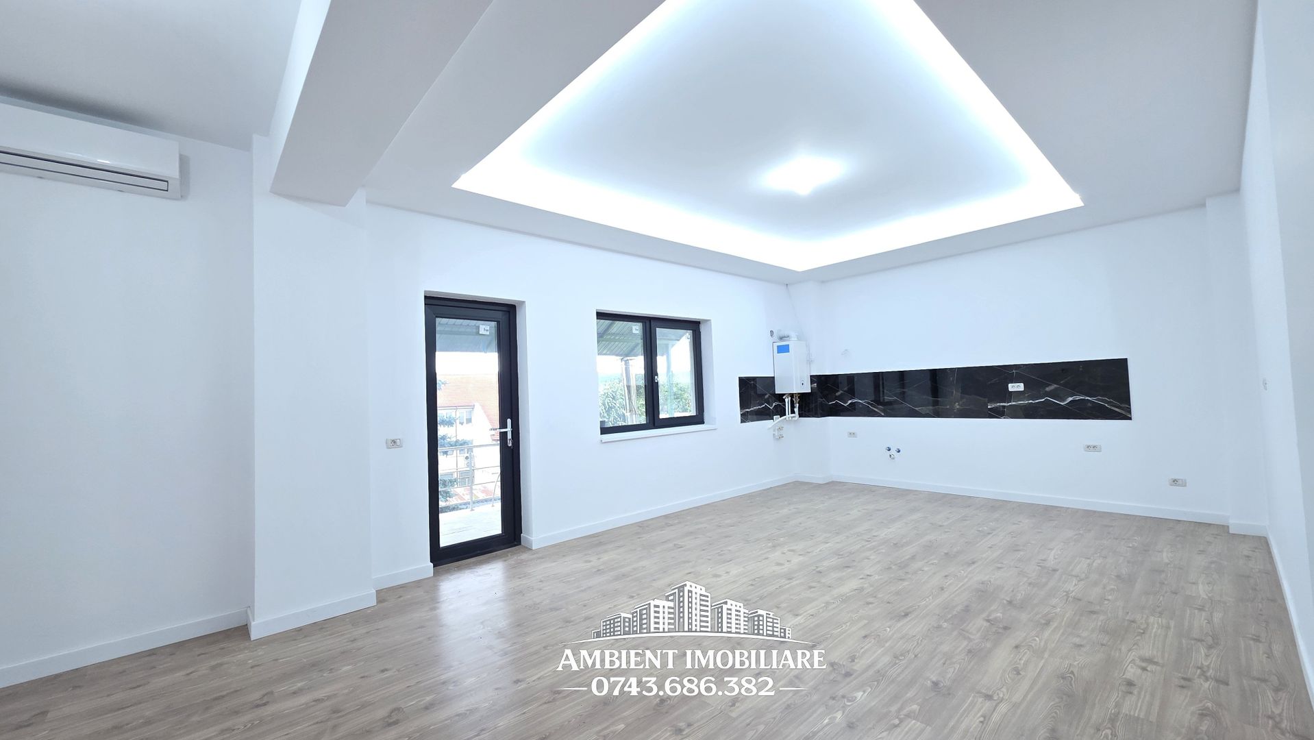 Apartament cu 2 camere, etaj 1, bloc NOU, VASLUI zona NORD, cu plata în RATE; - Poză 3