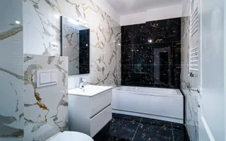 2 Camere, 72 mp, Spatios, Vedere Libera, Finalizat, Bloc Nou, Metrou Preciziei - Poză 13