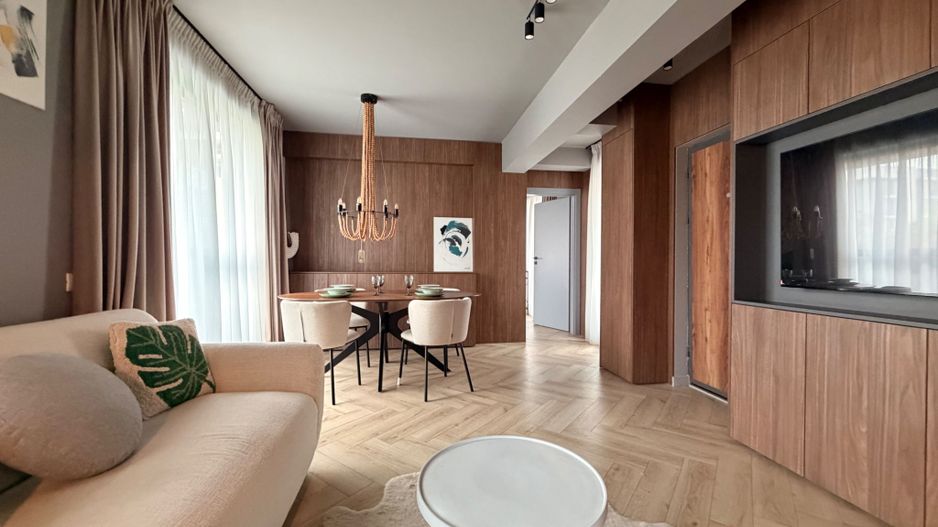 APARTAMENT 3 CAMERE | MOBILAT + UTILAT | VEDERE LIBERA - Poză 1