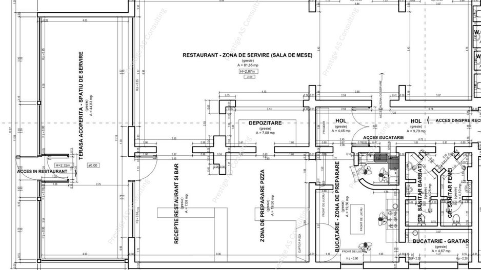 Lipovei Spatiu restaurant ready-to-use| investitie minima | facilitati la start - Schiță 7