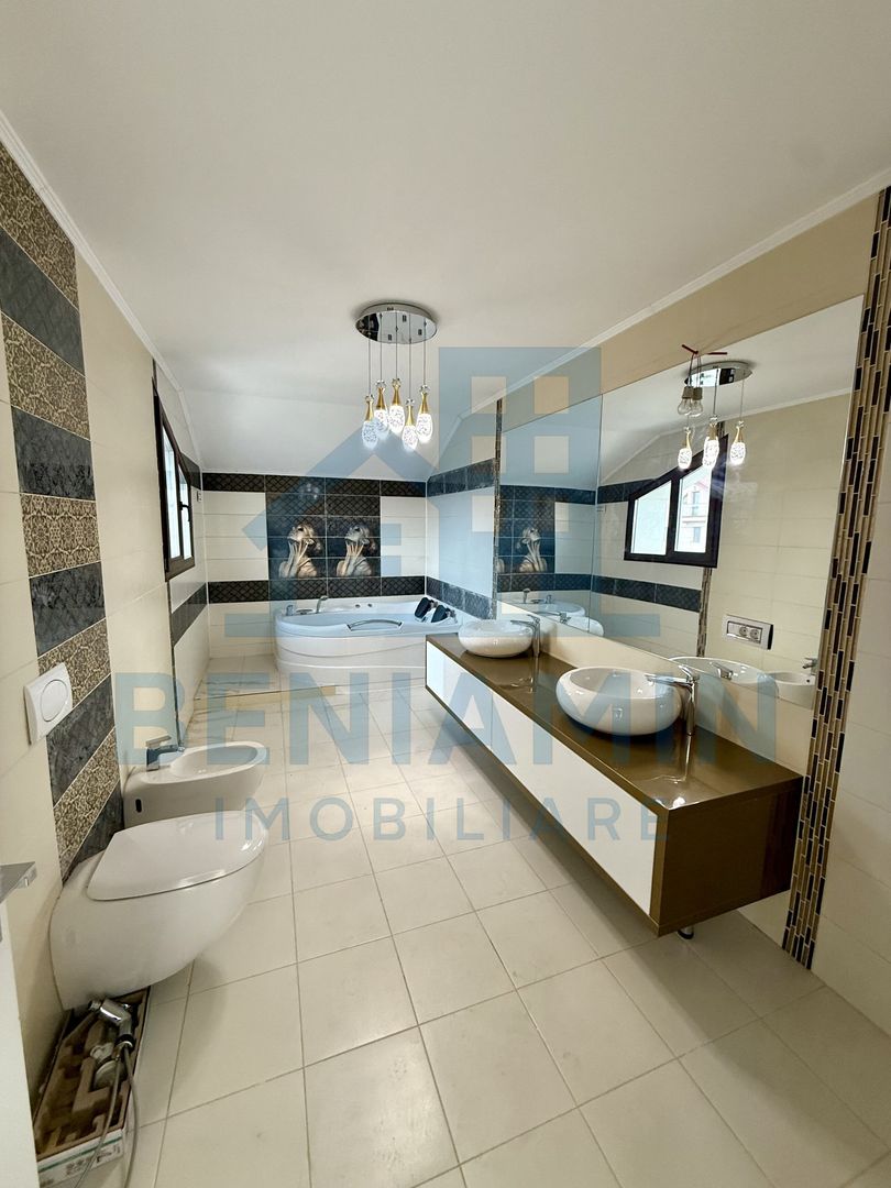 Casa moderna - P+M - 243mp - 500 mp teren - extindere - Damila - Poză 5