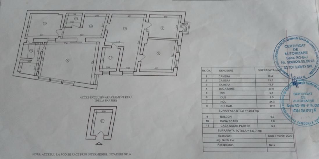VILĂ INDIVIDUALĂ | CURTE PROPRIE 20 MP | ZONA DACIA - Schiță 25