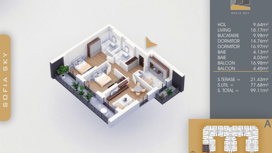 Apartamente 3 camere Pallady,Titan,8 min metrou Teclu,Stoc limitat - Poză 5