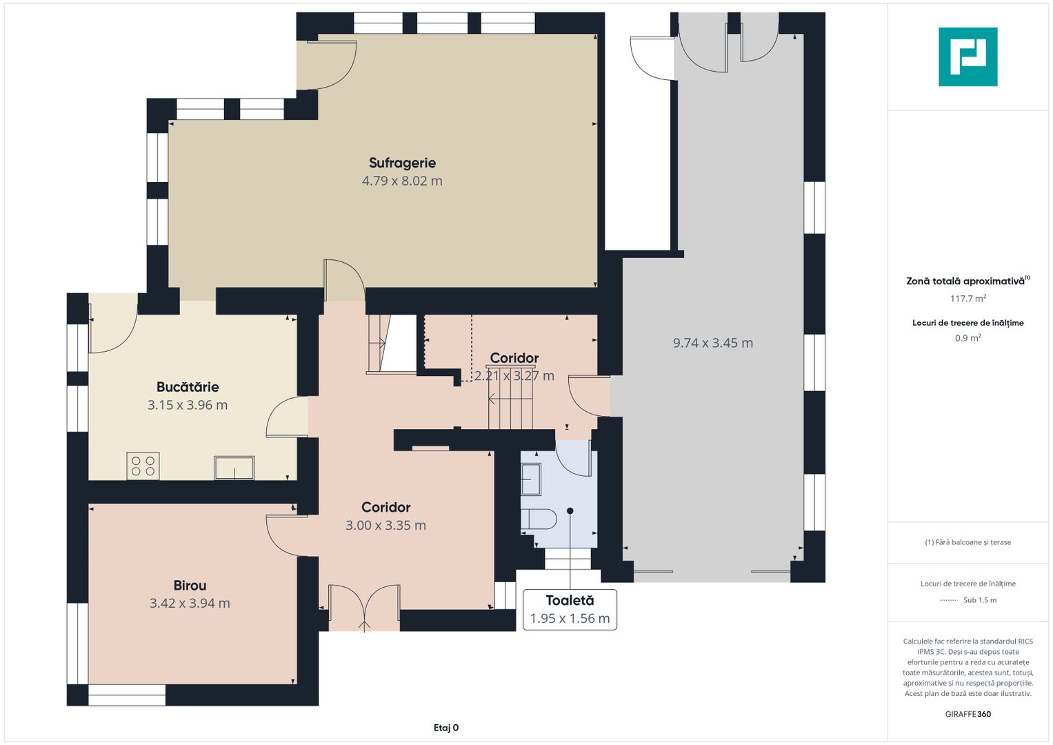 Casă  spațioasă cu 5 camere, Aradului - Poză 15