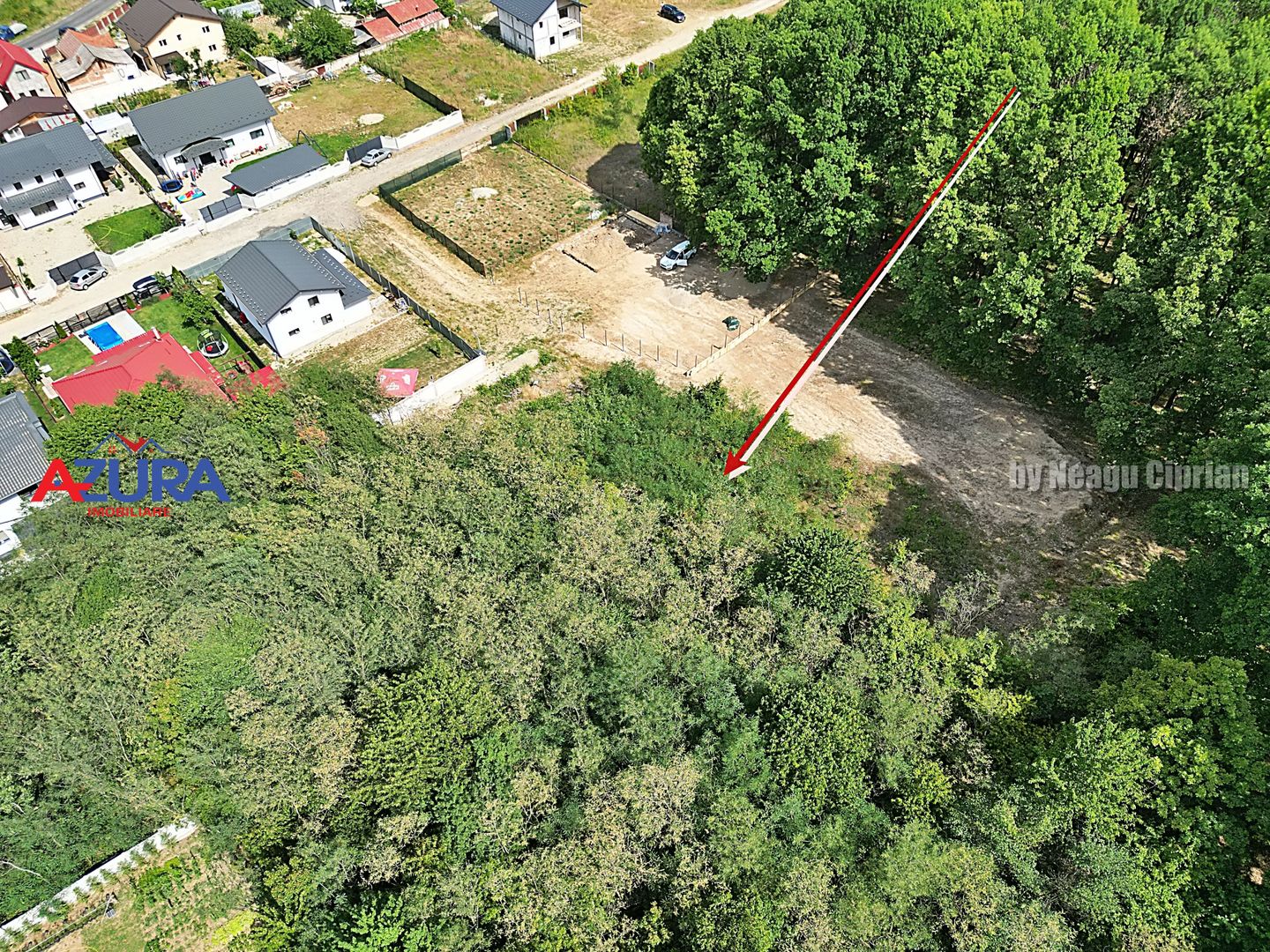 AZURA Imobiliare - Vanzare teren Hintesti, langa padure, 300m din DN - Poză 22