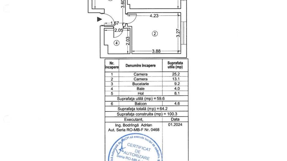 2 Camere, bloc finalizat, finisat complet, comision 0%, Exigent - Faza 5 - Poză 7