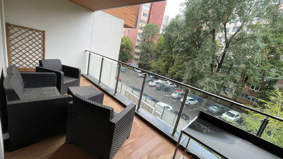 Studio dublu, lux , centrala proprie,terasa, parcare subterana, metrou - Poză 15