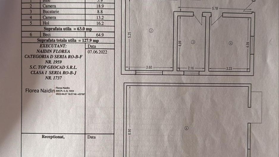 !!! Casa P+1 din BCA ideala pentru 2 familii – Medgidia!!! - Schiță 15