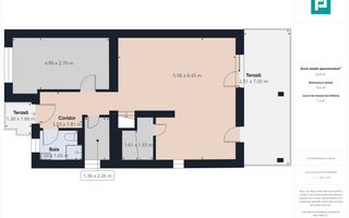 Duplex 5 camere  în cartier Europa Mosnița Nouă - Poză 24