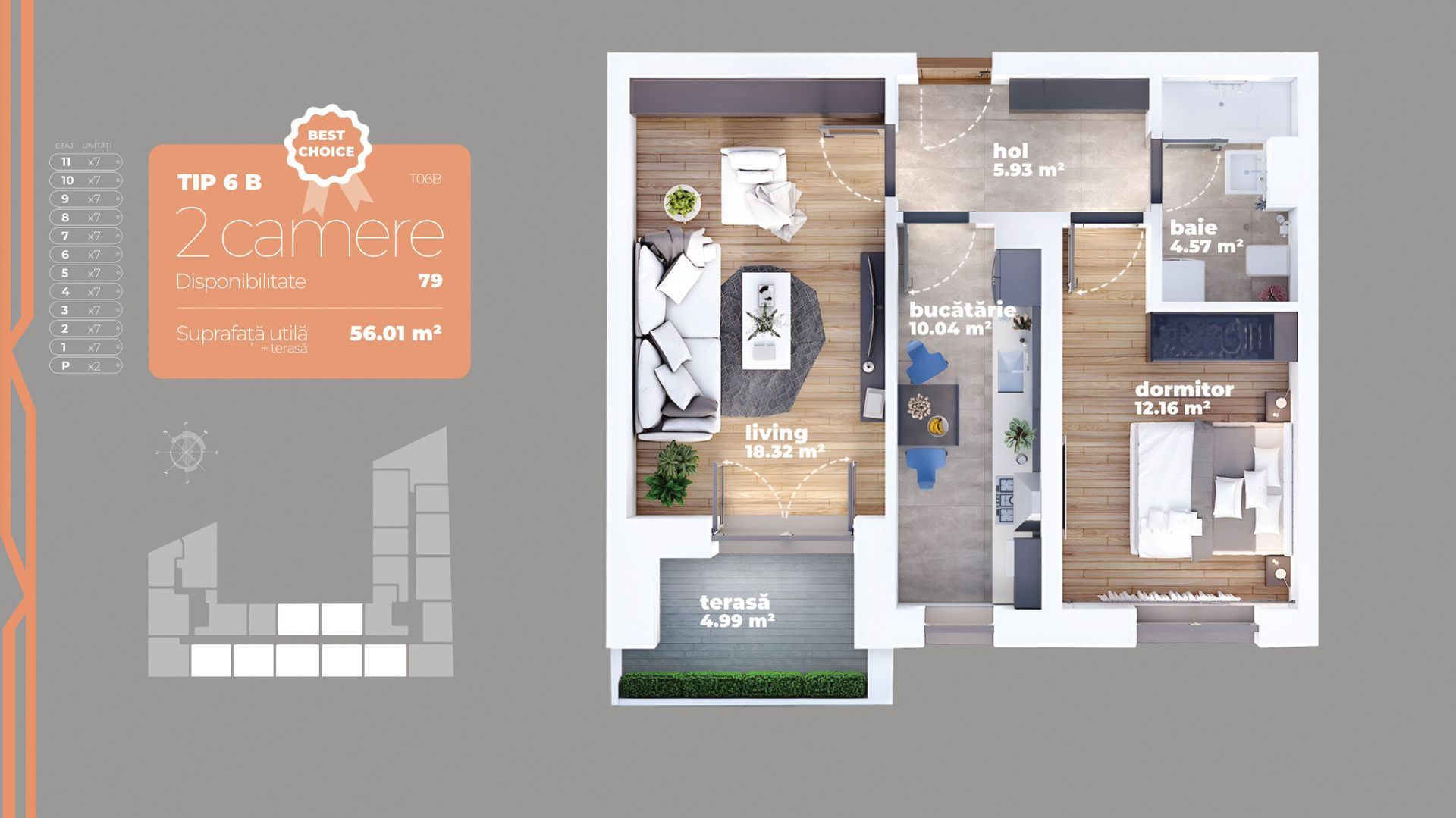 Apartament 2 camere I Titan I Dezvoltator I Metrou Titan - Poză 4
