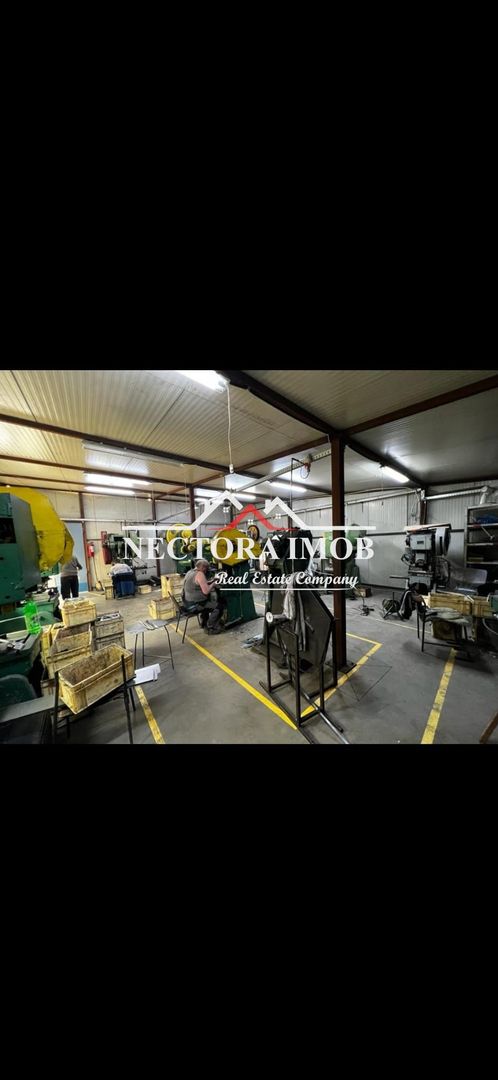 AFACERE-Complex hale industriale-2 loturi(teren+hale=total 4.300 mp) - Poză 9
