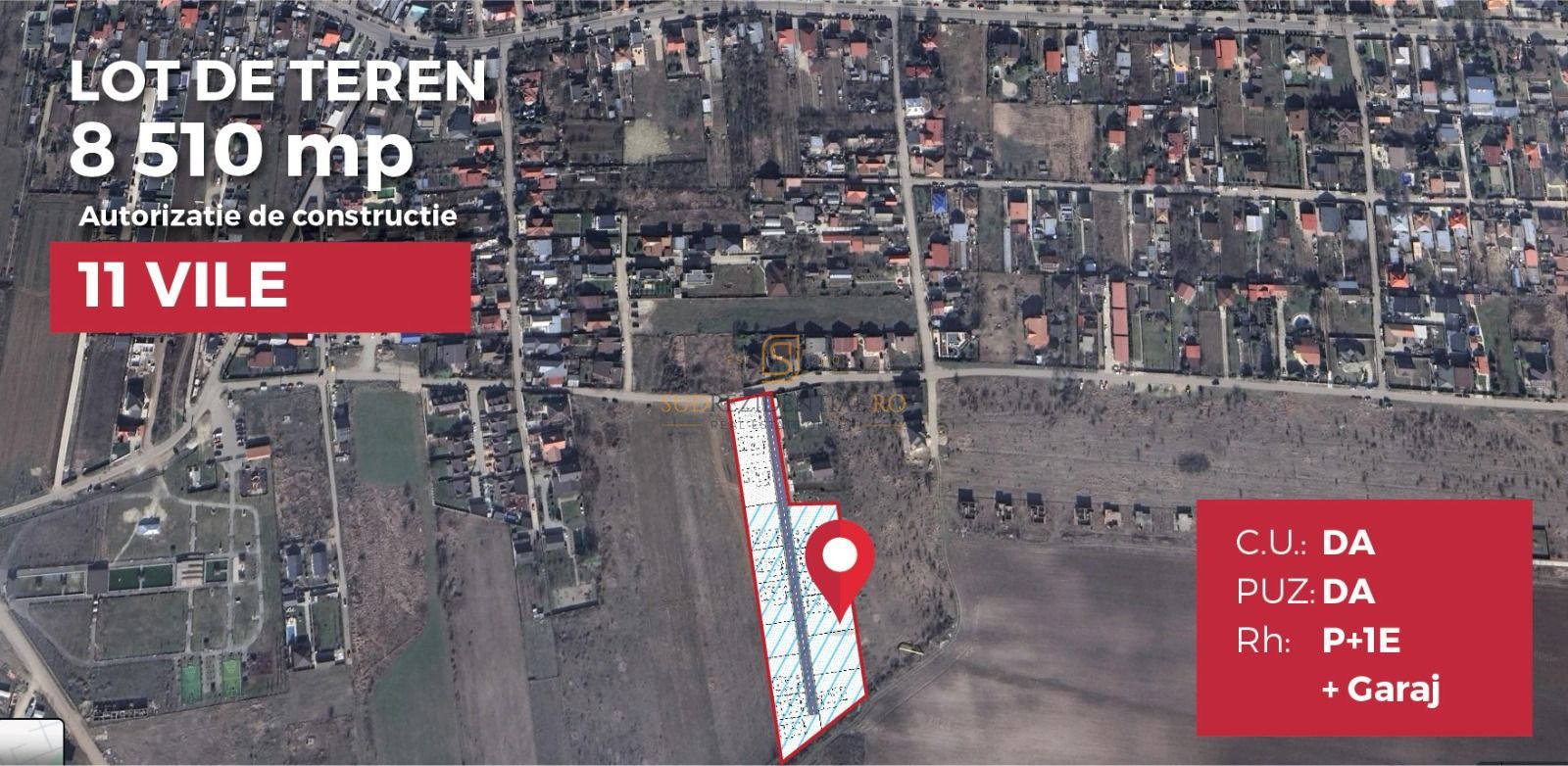 Vanzare teren cu autorizatie, 11 vile exclusiviste, Corbeanca, Ilfov - Poză 2