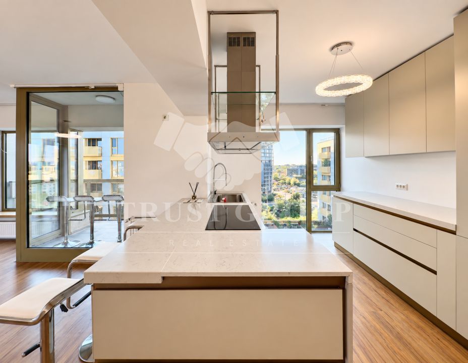 Penthouse 3 camere Aviației | Terasa 50mp | 2 locuri de parcare - Poză 9