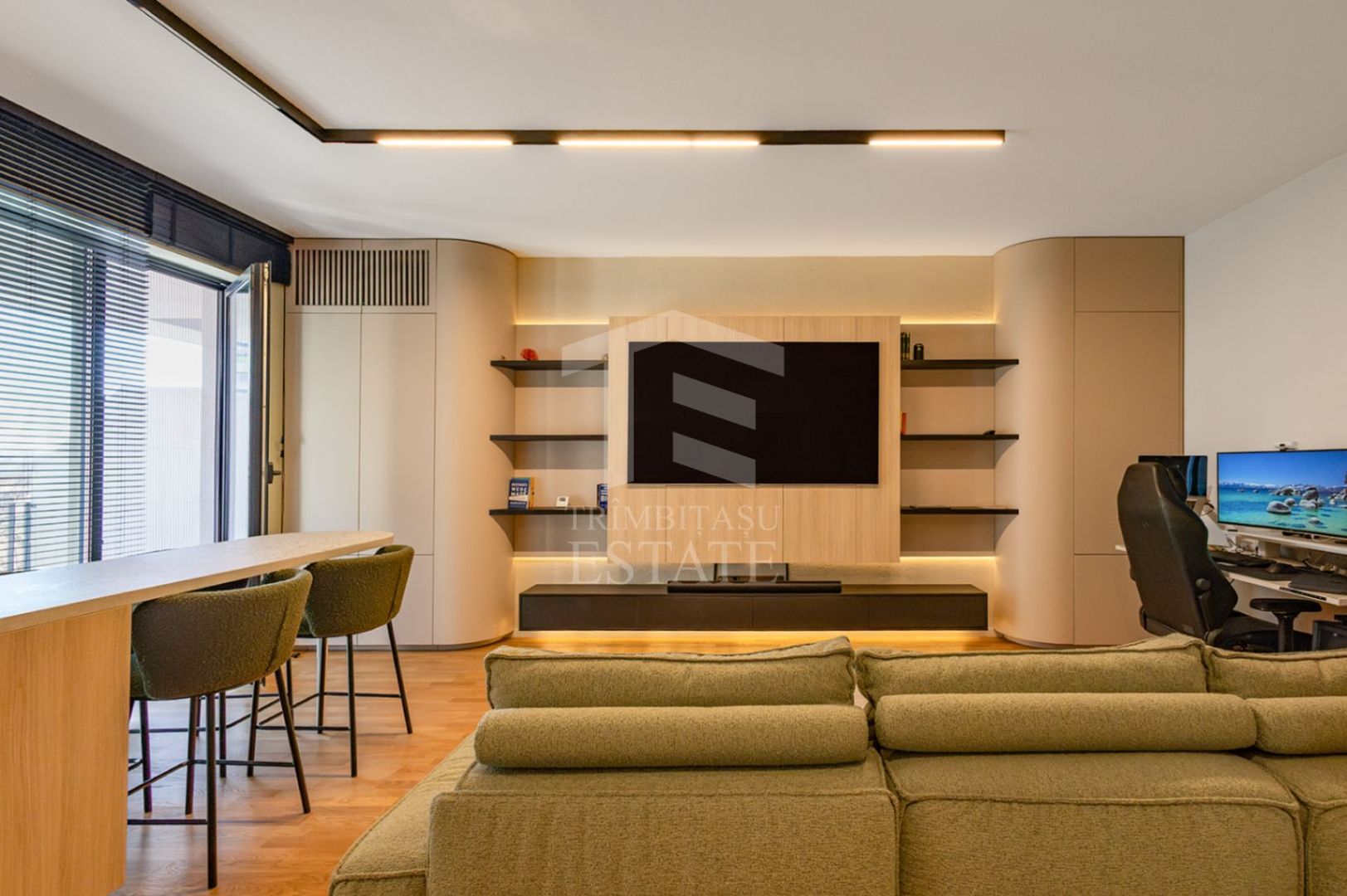 2 Camere | De Inchiriat |  Mobilat + Utilat Lux | Paltim | COMISION 0% - Poză 3