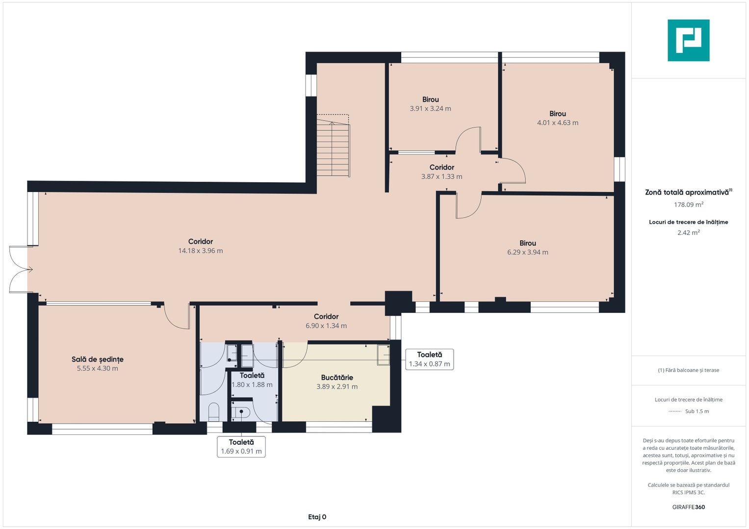Clădire modernă pentru birouri 340 mp - Poză 24
