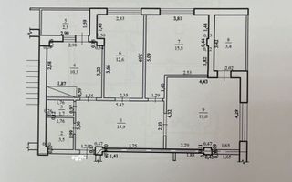 Vânzare, apartament, 3 camere, strada Nicolae Dimo, Râșcani - Poză 13