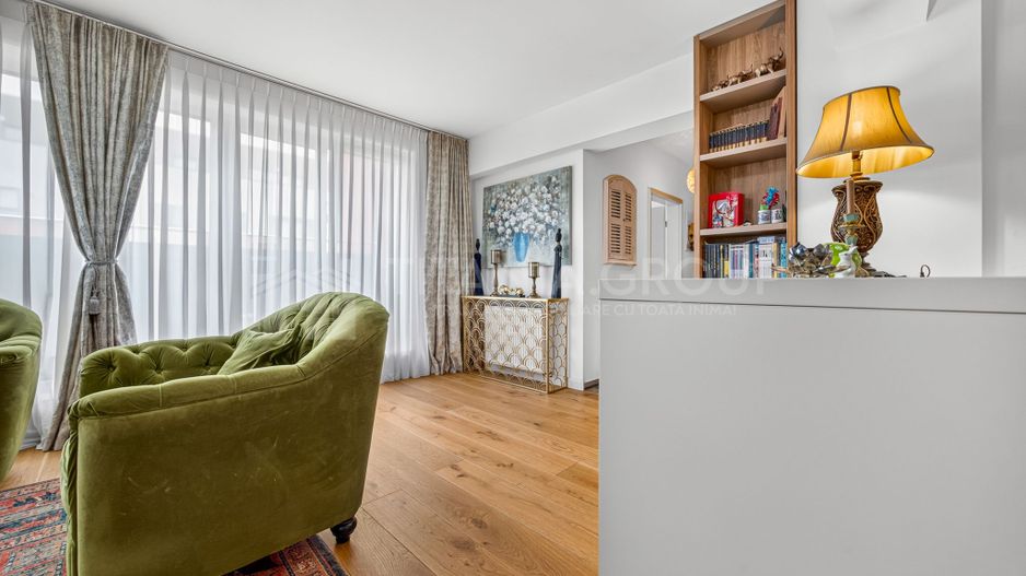 PENTHOUSE SUPERB 4 camere, 100 mp utili, parcare + boxa MAURER Coresi - Poză 3