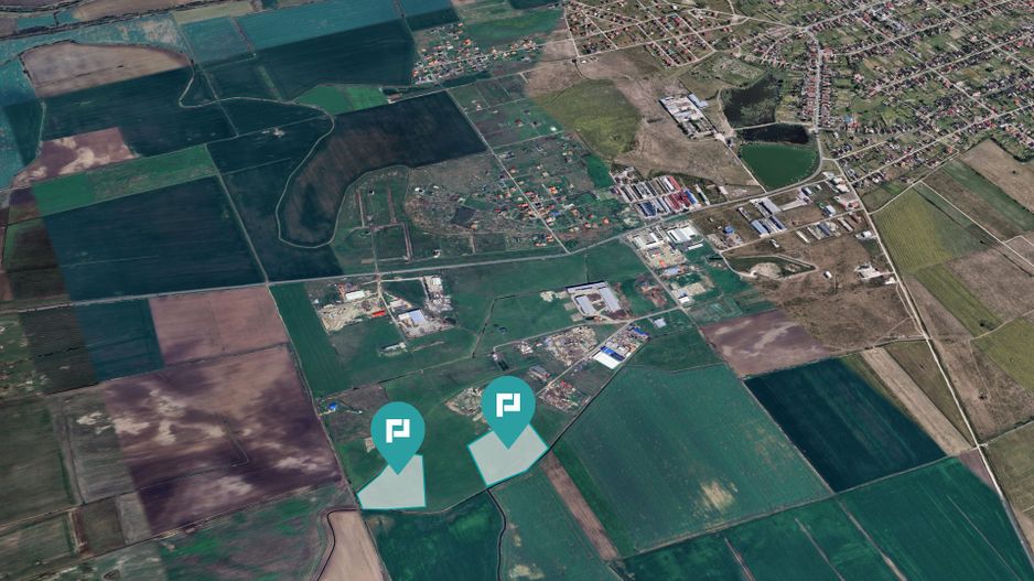 Teren intravilan de 29,970mp Sacalaz - Poză 7