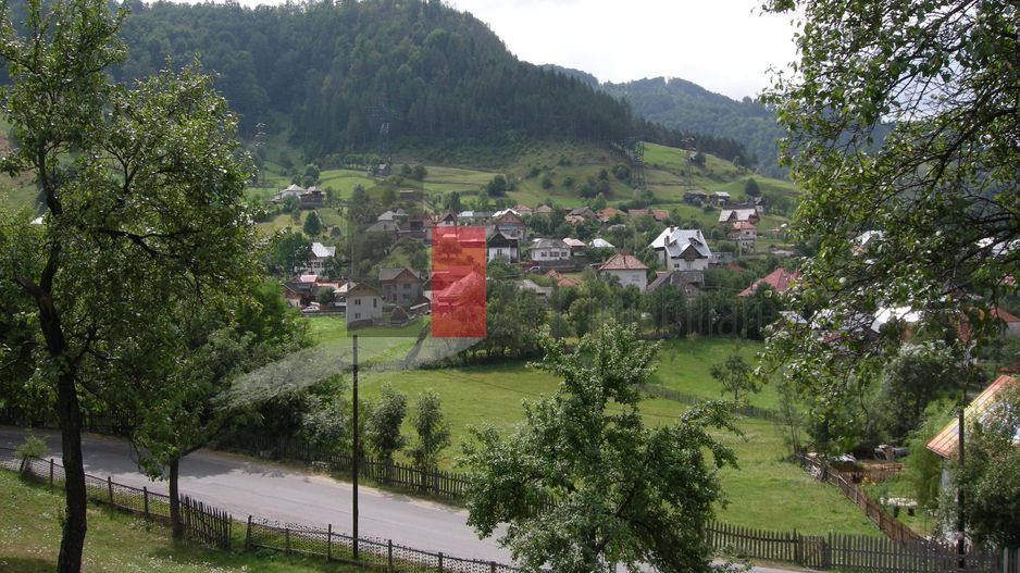 Teren intravilan 3214 mp  în Rucăr cu deschidere 56 m în DN73 - Poză 3