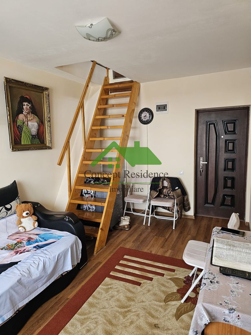 Garsonieră pe 2 nivele, 40 mp, str. Vlad Țepeș, etaj 5+M - Poză 4