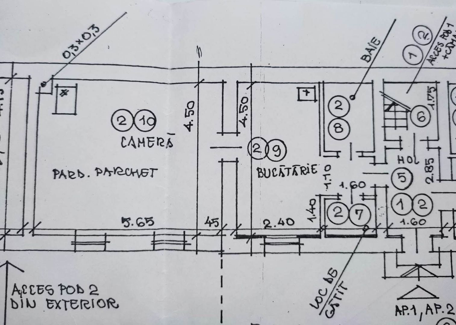 Studio la casa,45mp si gradina in zona Blumana. - Poză 10