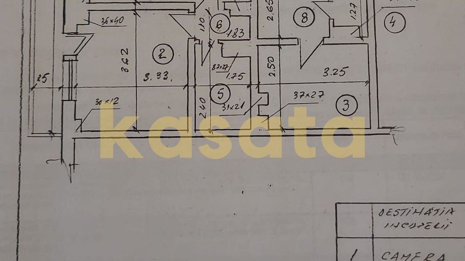 OPORTUNITATE | APARTAMENT 2 CAMERE | STEFAN CEL MARE | BLOC 1981 - Schiță 7