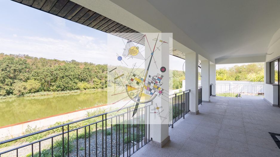 BRANESTI - HUNTER MANSION, VILA PREMIUM 600 MP, LOT 2200 MP, LA LAC! - Poză 36