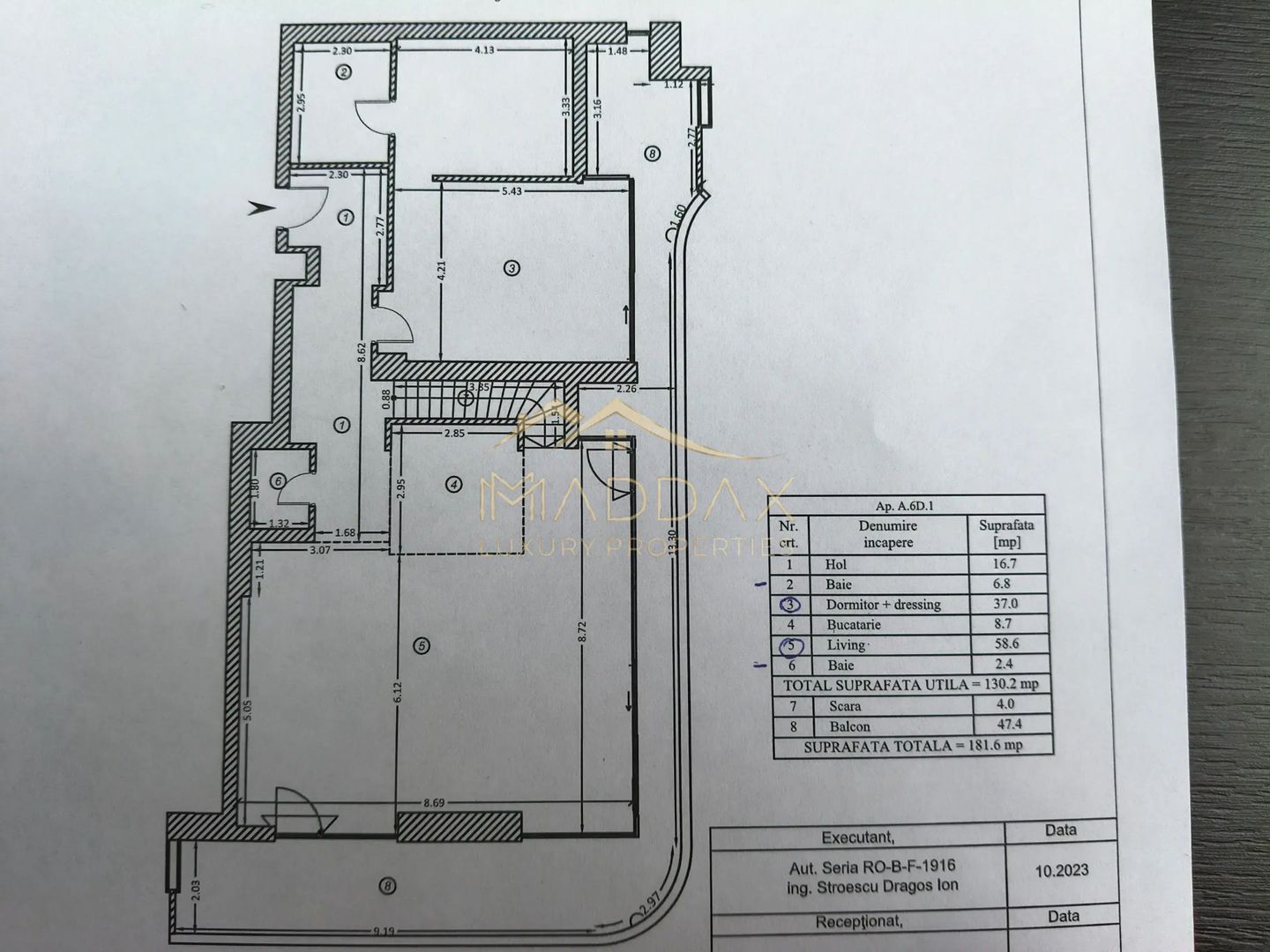 Duplex exclusivist // LUX 6 camere // vedere parc // Floreasca - Schiță 49