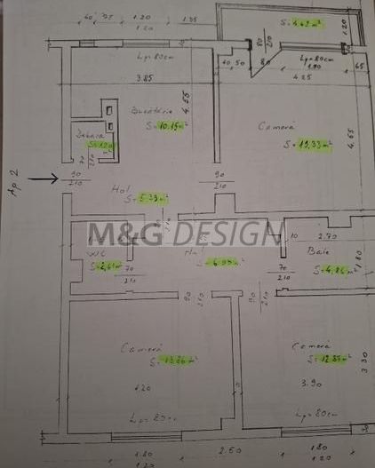3 camere parter cu balcon Timocului-Saguna - Poză 10