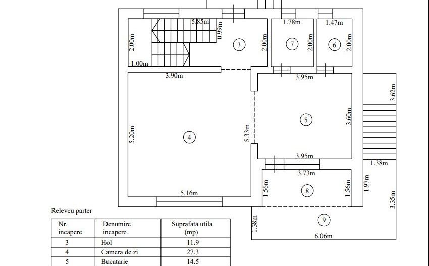 Casă individuală modernă cu garaj - teren 400 mp – Sura Mare - Schiță 27