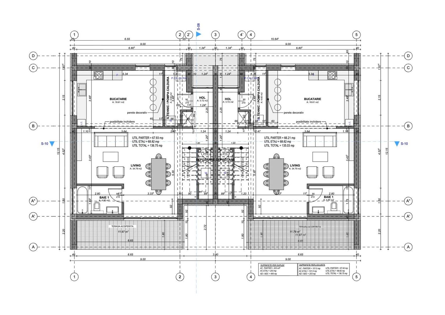 Casa moderna spatioasa, teren de 350 mp, Sura Mica - Sibiu - Schiță 21