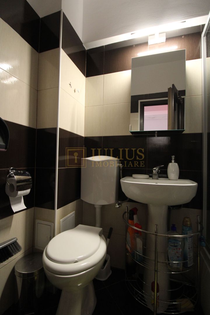 Vis a vis de Facultatea de Constructii, 2 camere, centrala proprie - Poză 9