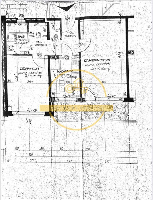 Apartament cu 2 camere / 47 mp/ zona Podu Ros - Poză 7