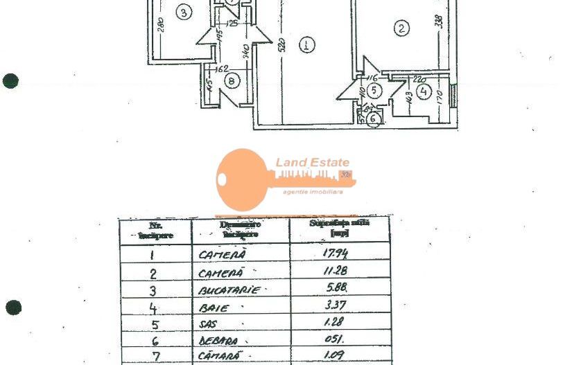 2 camere (1min metrou 1 Mai) - Poză 6