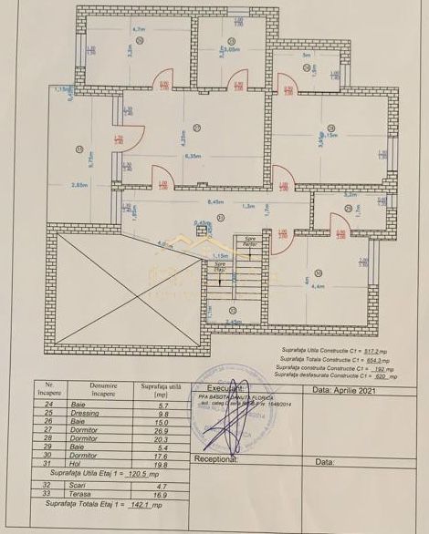 Vila unica individuala ***591mp*** // Erou Iancu Nicolae - Schiță 51