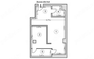 Apartament tip studio, etaj 5, vedere la Lacul Siutghiol.- OCAZIE - Poză 5
