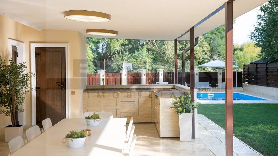 Duplex 5 camere, 300mp utili, piscina, LUX, zona Exclusivista - Poză 1