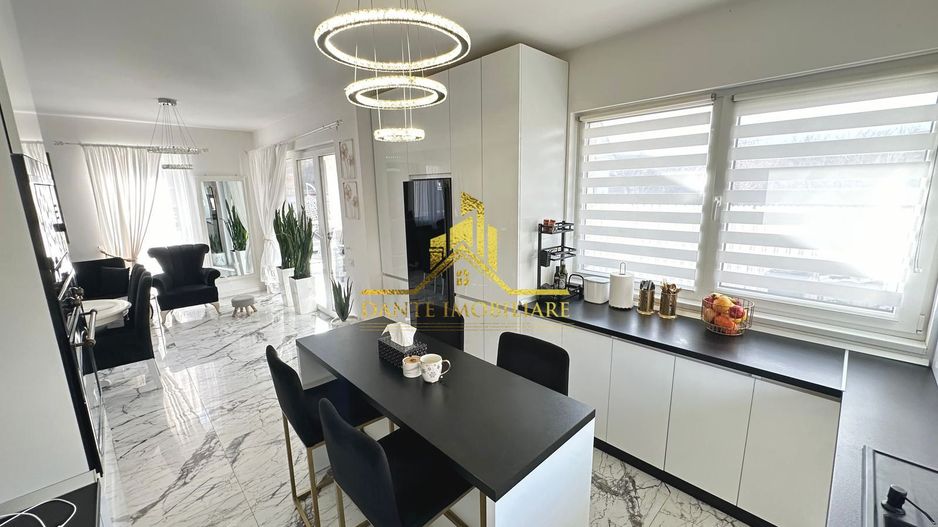 Casa individuala, 5 camere, mobilata lux, utrafinisata, Chinteni - Poză 28