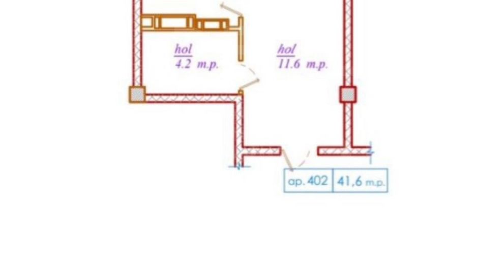 Vânzare, apartament, 1 cameră, strada Nicolae Dimo, Durlești - Poză 4