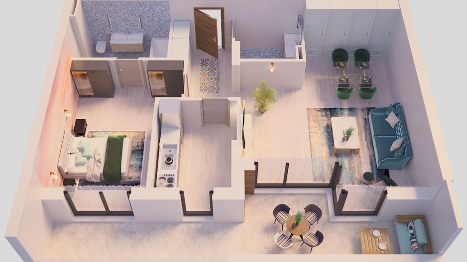 Apartament cu 2 camere | Decomandat | Băneasa | Parcare subterană - Poză 20