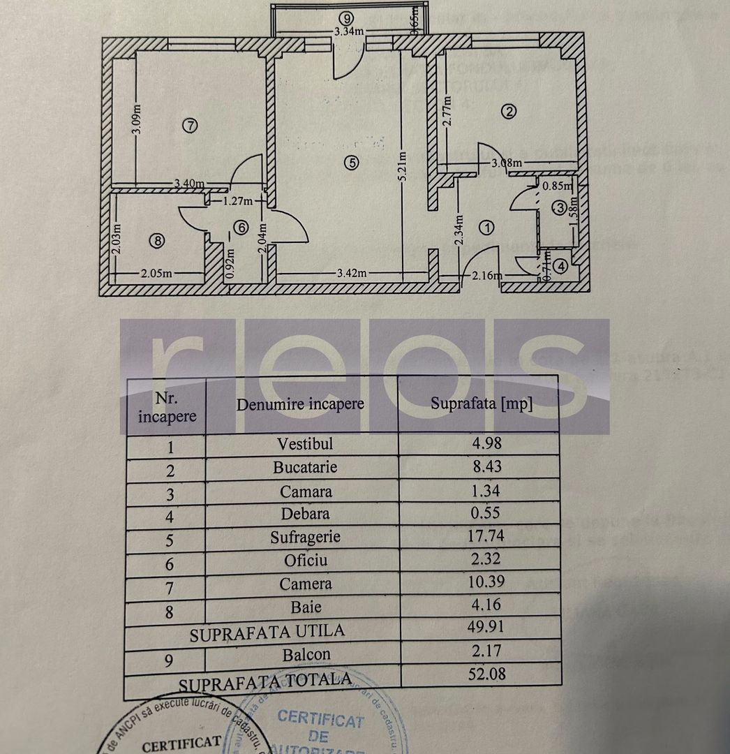 VANZARE 2 CAMERE SEMIDECOMANDAT -TINERETULUI -TIMPURI NOI - Poză 14