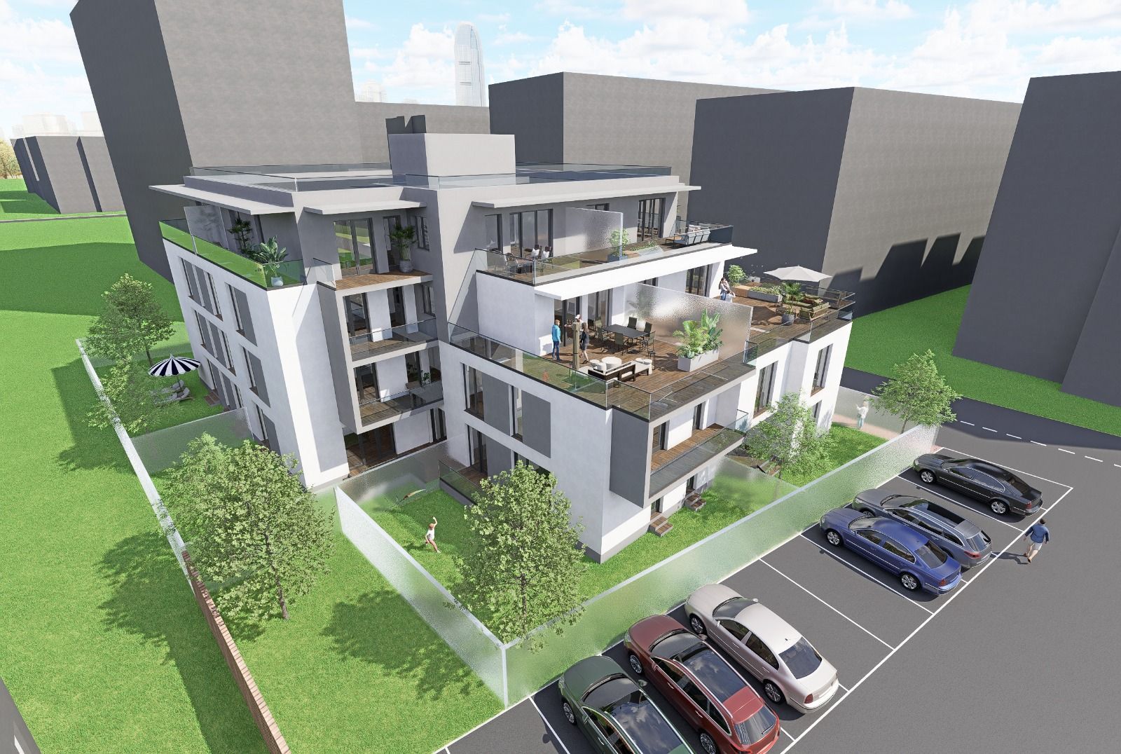 AP. 4CAM.  IN BLOC P+3 CU FINISAJE PREMIUM / PALLADY.COMISION 0%! - Poză 2