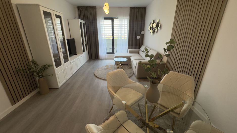 2 camere decomandat | Mobilat și utilat lux | Vedere panoramica - Poză 17