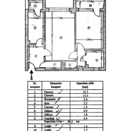 Apartament 2 camere Dorobanti | Imobil 1962 - Poză 8