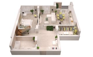 Vânzare - Penthouse zona Copou, 192.95 mp utili + 27.50 mp terasă - Poză 2