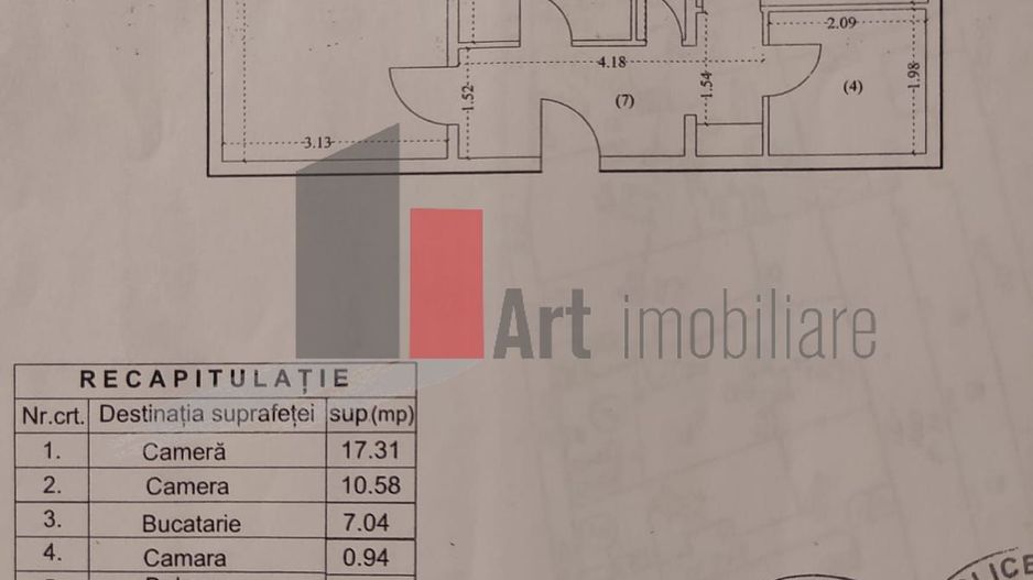 APARTAMENT 2 CAMERE PAUL GRECEANU - Poză 9