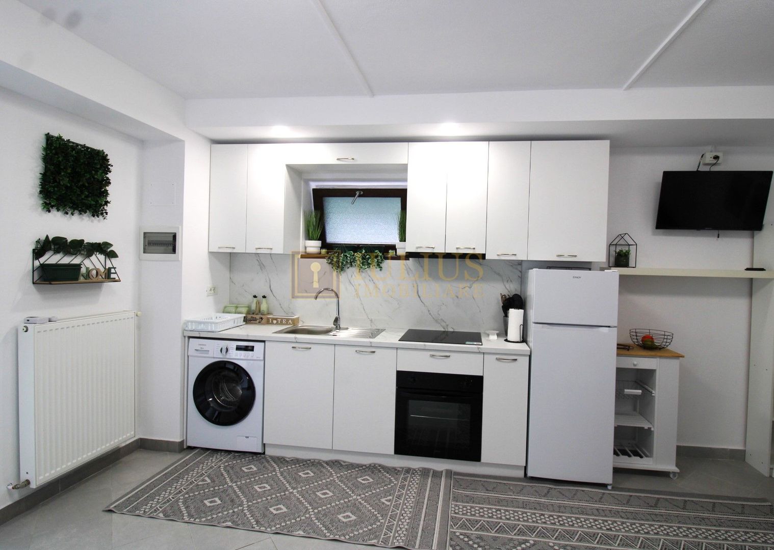 2 camere, prima inchiriere la demisol cu curte, terasă și parcare- Dumbrăvița - Poză 4